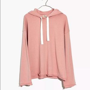 Madewell Bell-Sleeve Hoodie Sweatshirt